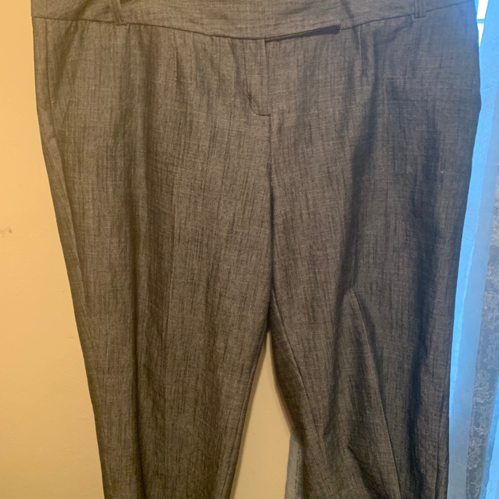 Black full length pants